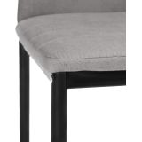 Pack de 6 Sillas Tapizadas para Comedor/Salón, 40x42x96 cm